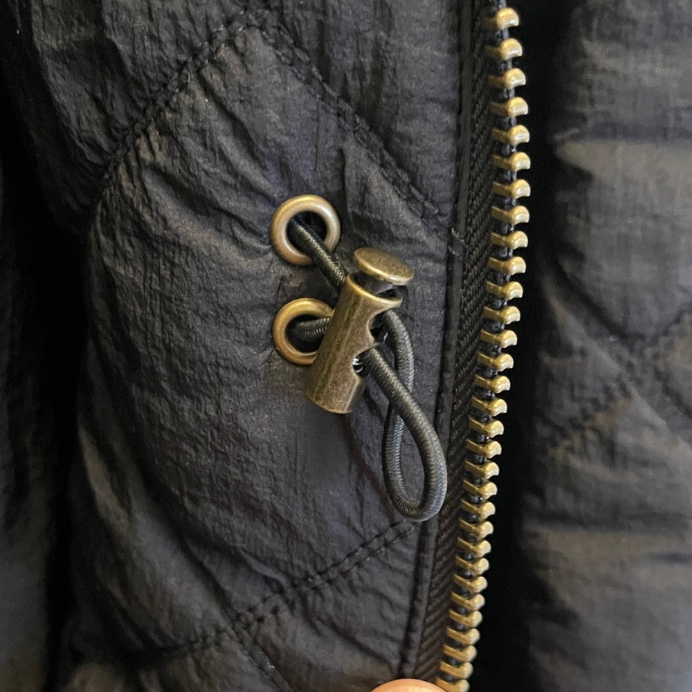 Marc New York- Andrew Marc Black Quilted Women's Jacket - Picture 7 of 12